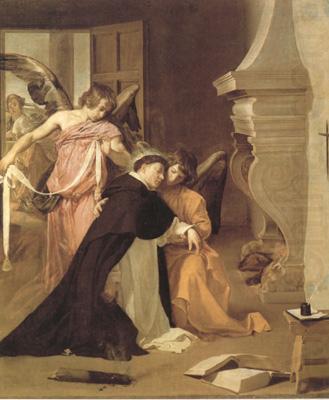 La Tentation de Saint Thomas d'Aquin (df02), Diego Velazquez